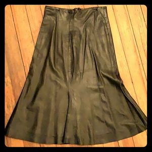 Maria Pinto leather skirt
